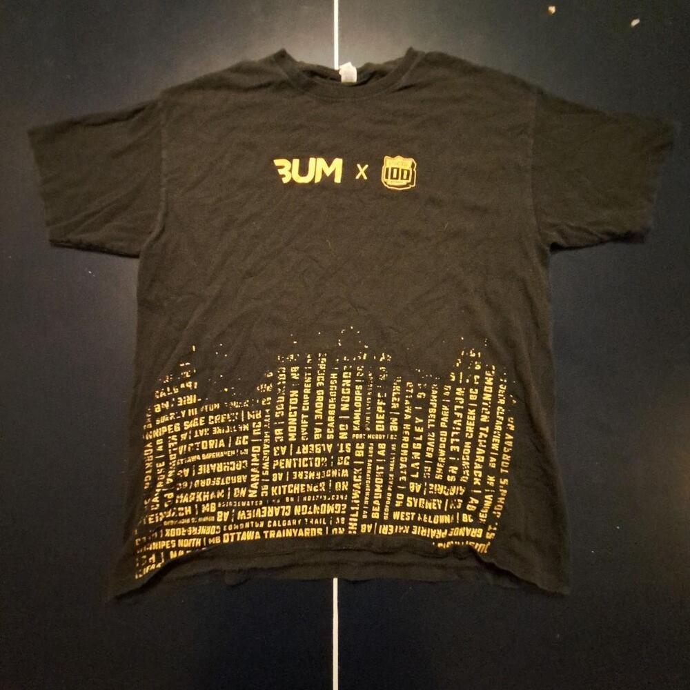 B.U.M. Equipment Men's Multi T-shirt